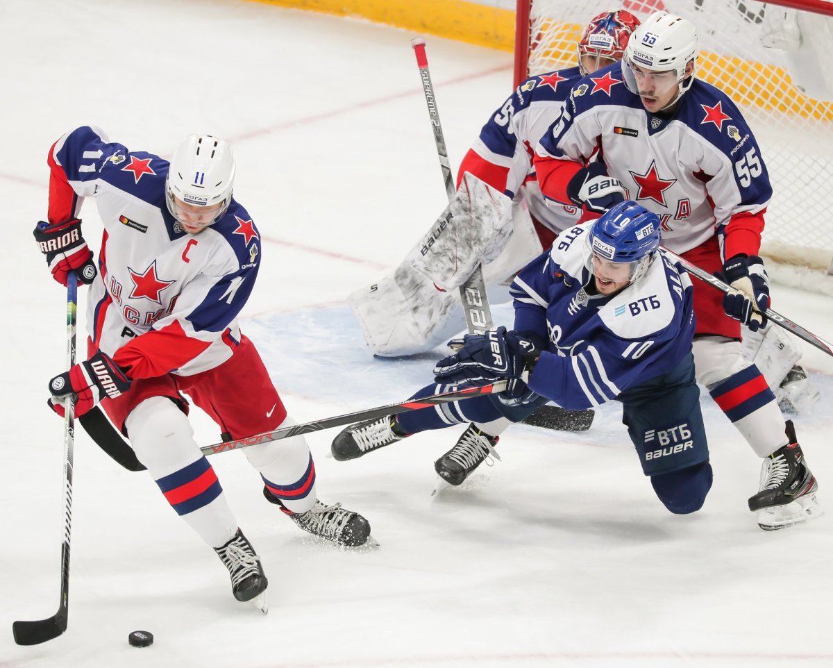 Хоккейный матч ЦСКА