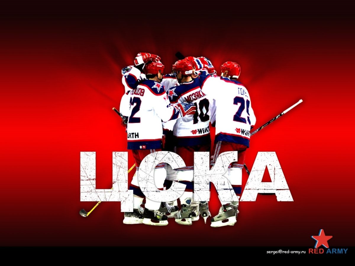 Эмблема ЦСКА хоккей