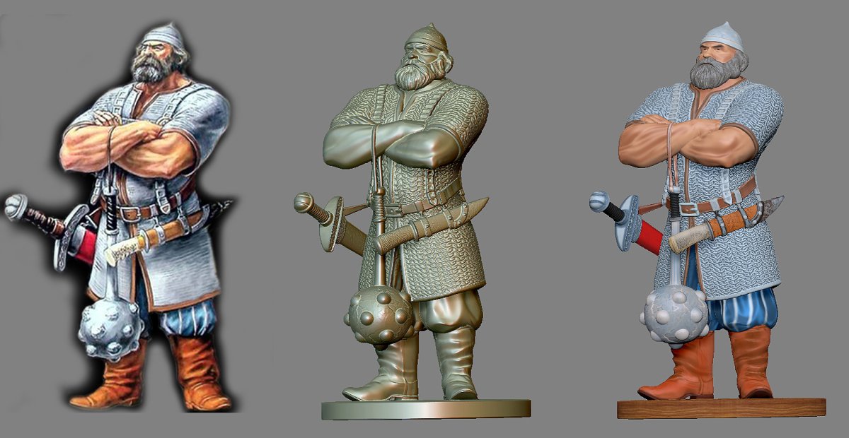 Илья Муромец 3д