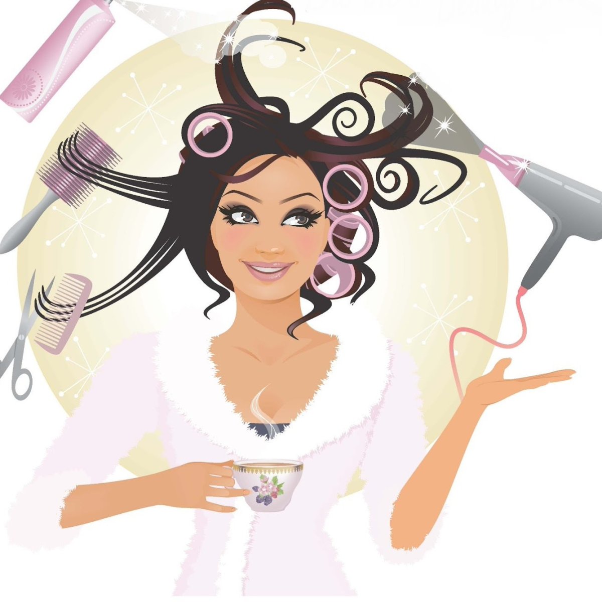 Игра парикмахерская для детей