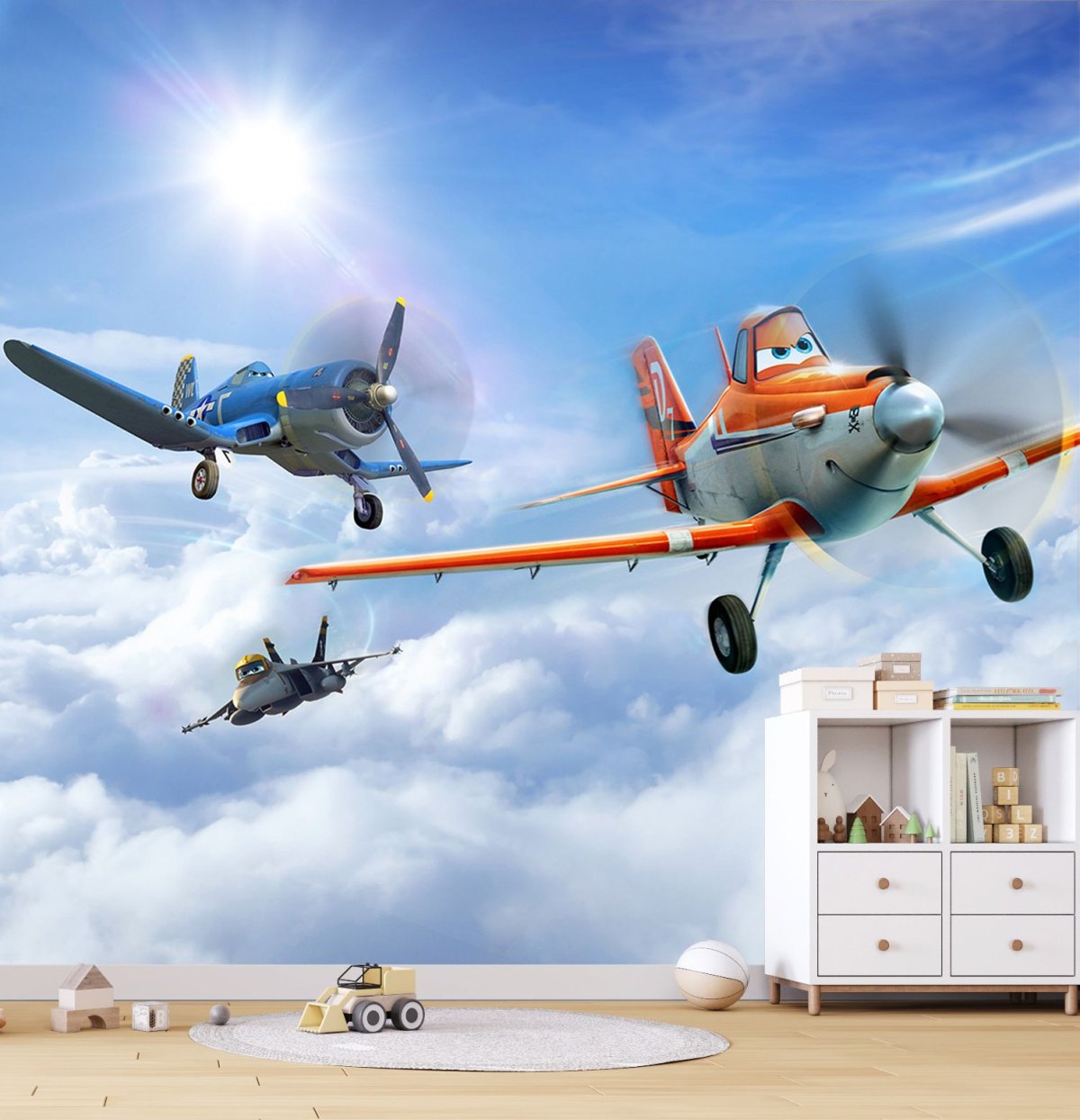 Фотообои самолет