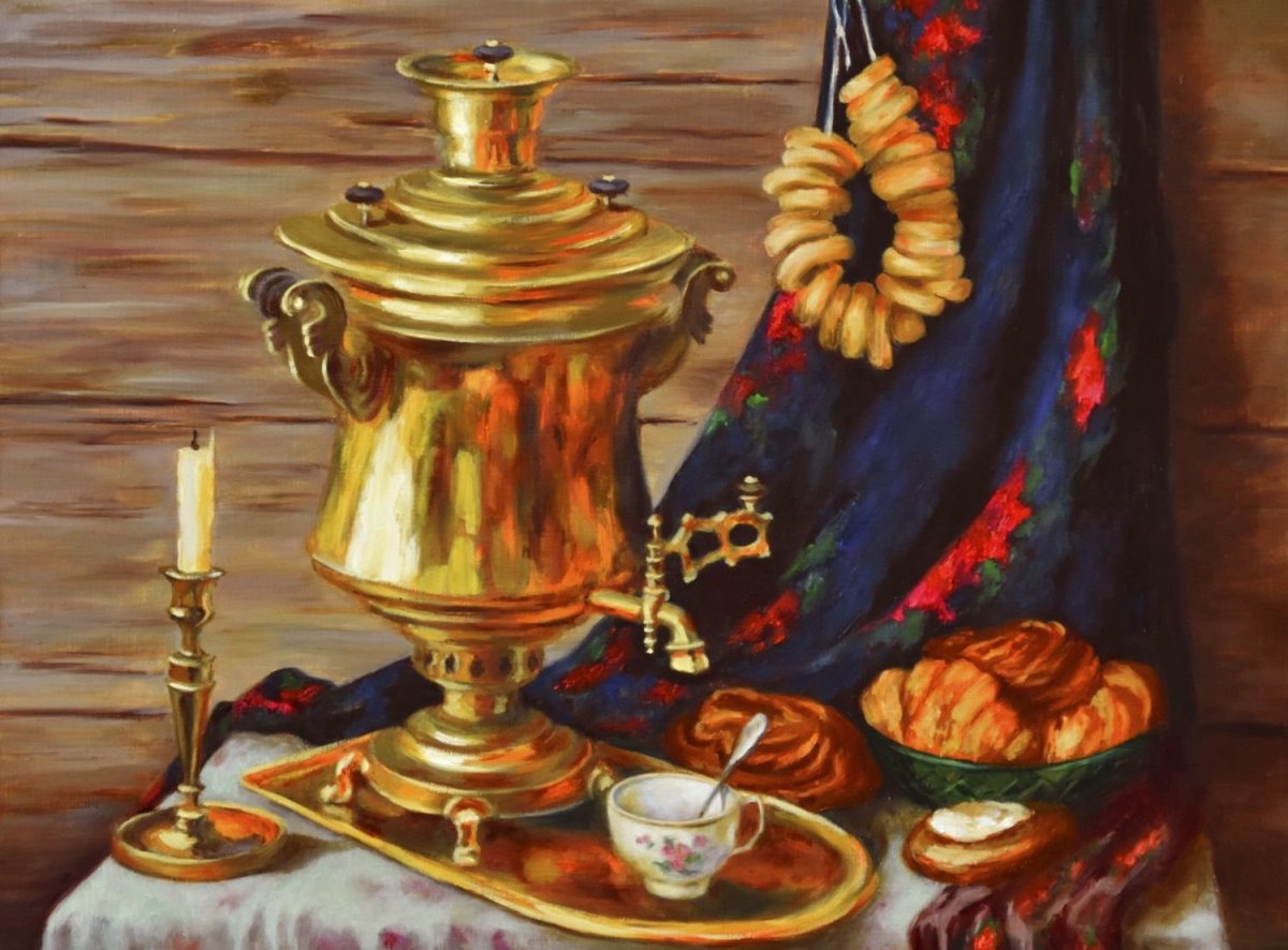 Тульский самовар и чай