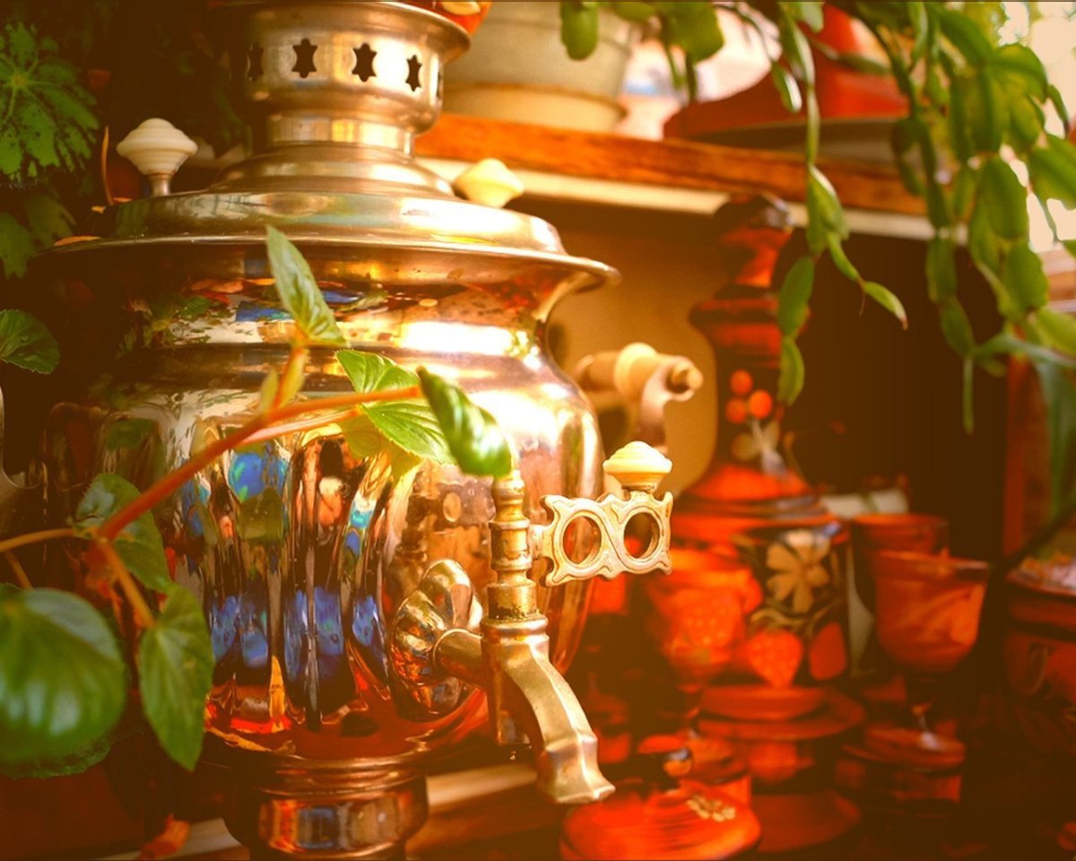 Самовар с баранками