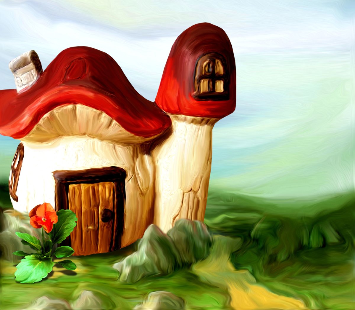 Сказочные домики картинки