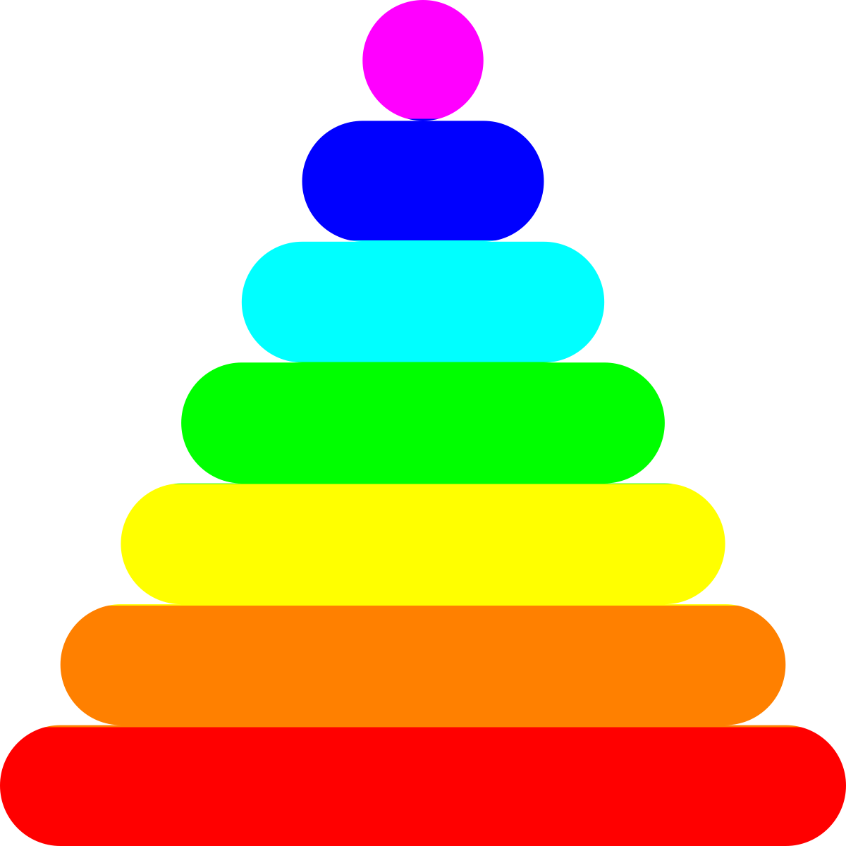 Пирамидка для дошкольников