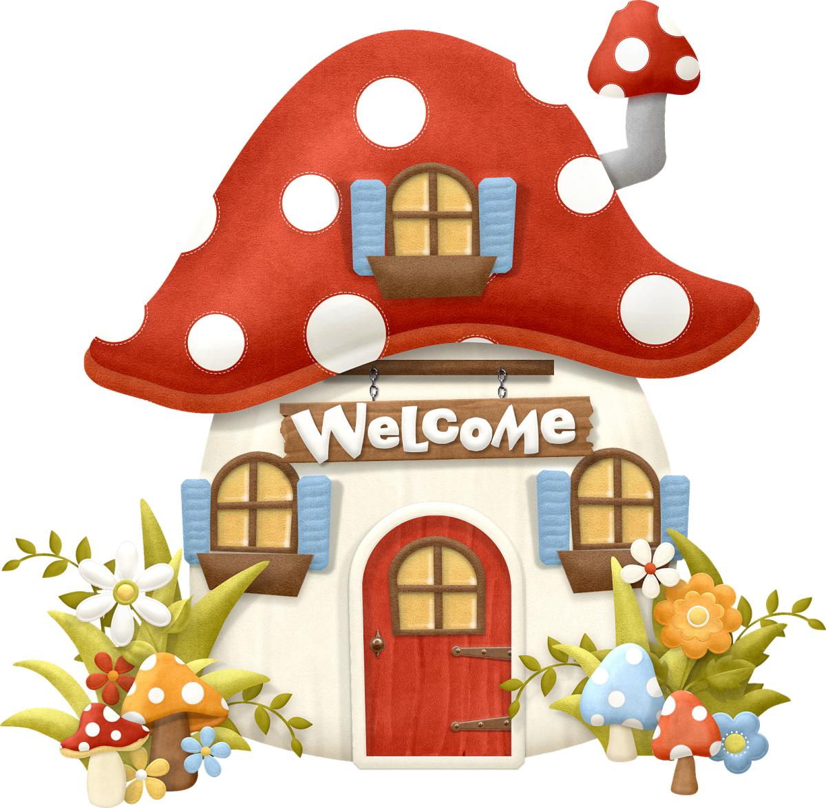 Сказочные окошки для домика