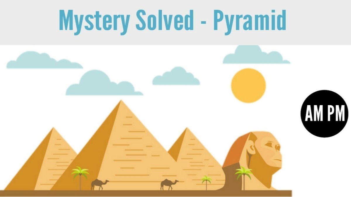 Египетские пирамиды для детей