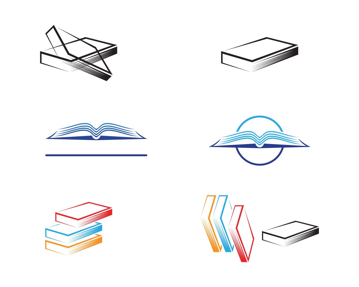 Логотип магазина книг