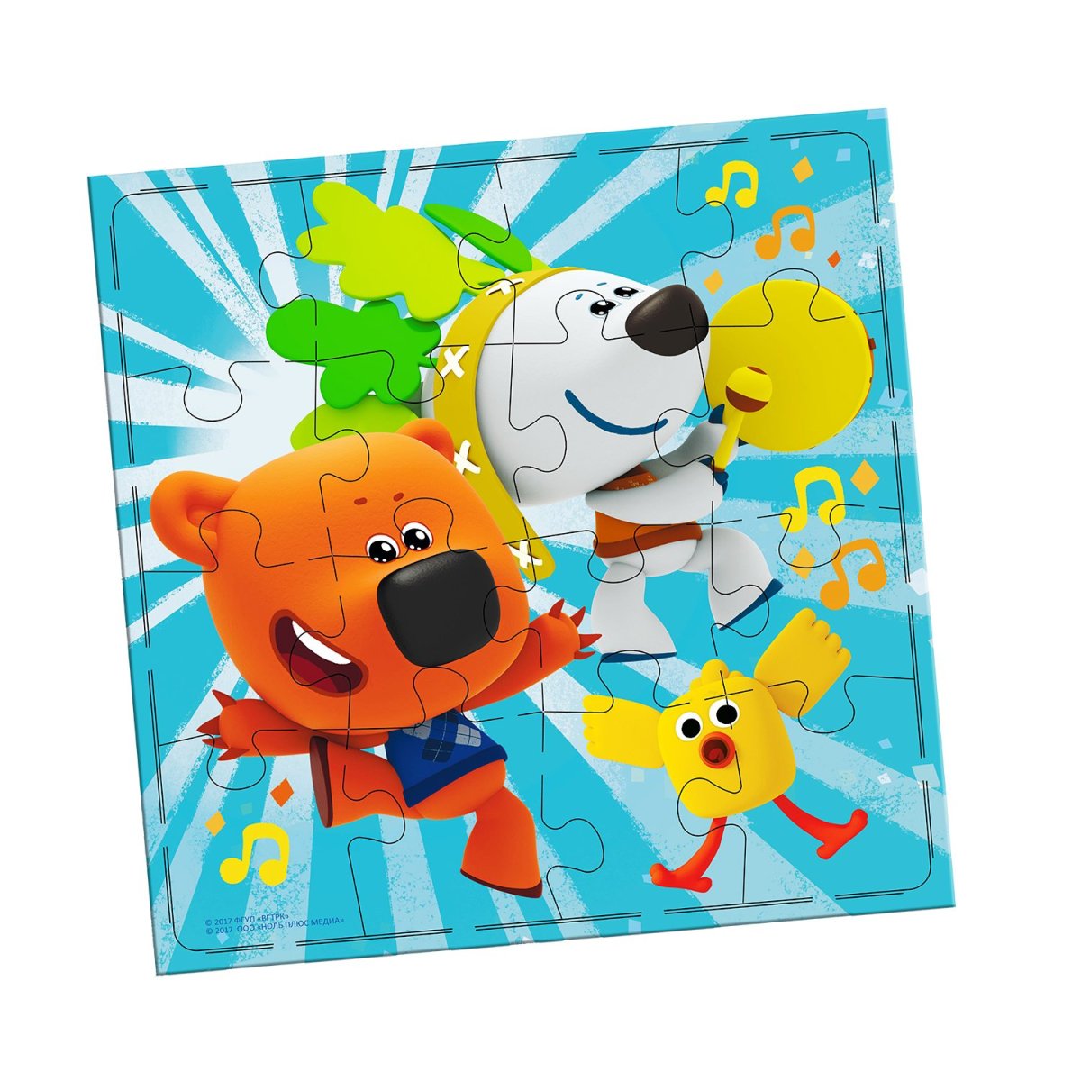 Мимимишки пазлы 16 элементов