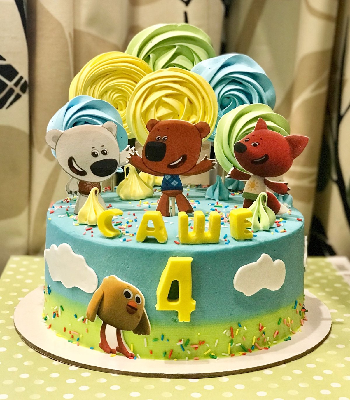 Торты Мимимишки для мальчиков на день рождения