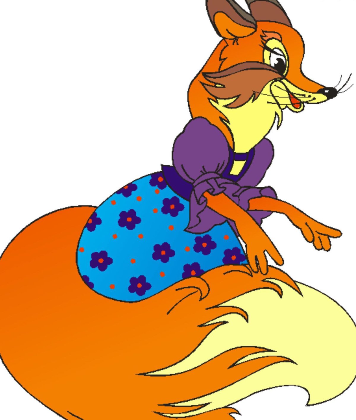 Лиса для детей