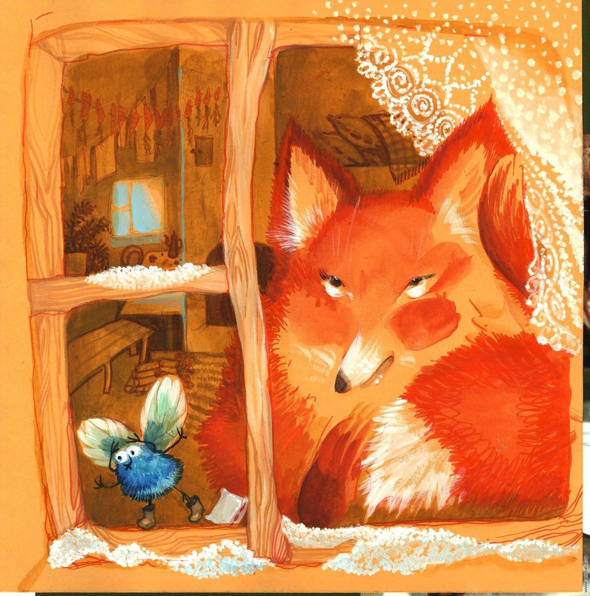 Сказочные герои лиса Патрикеевна