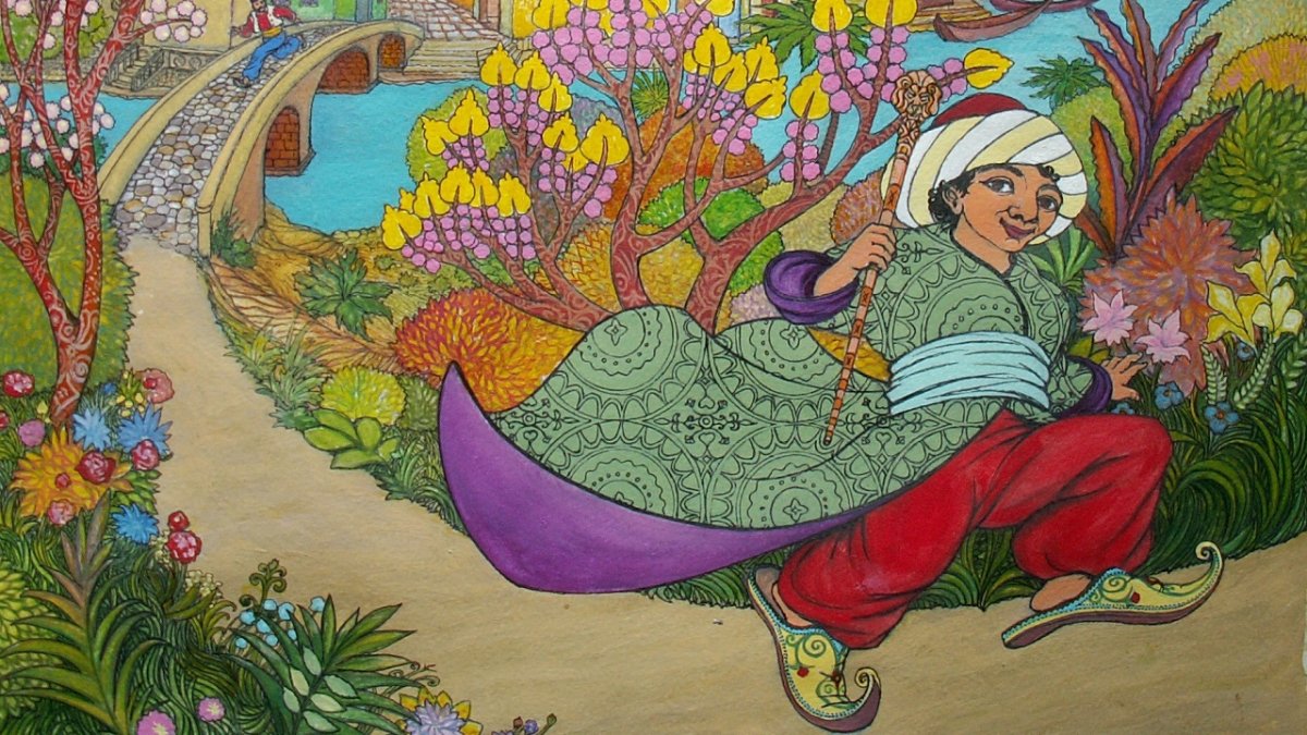 Гауф маленький МУК раскраска