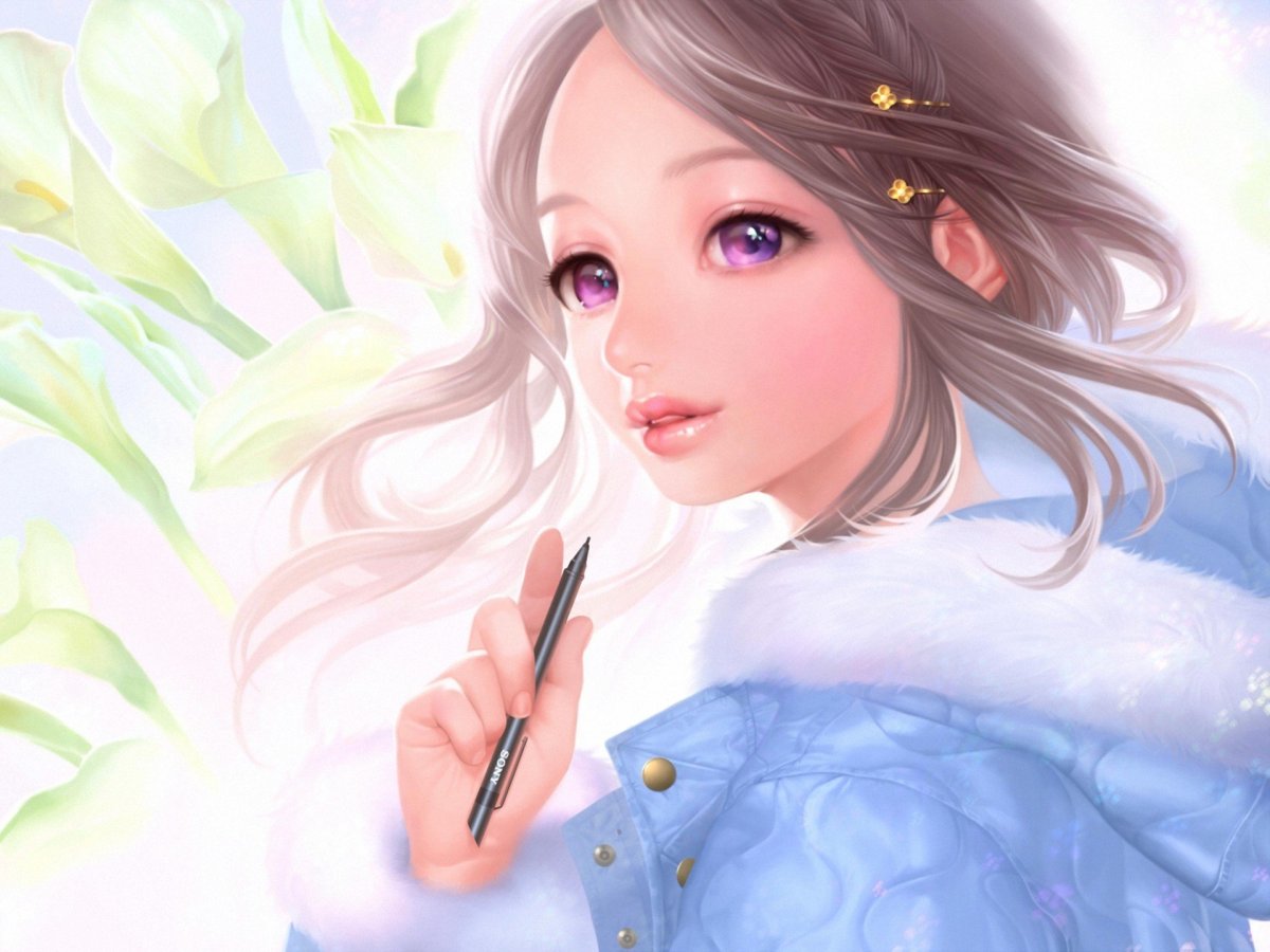 Самые красивые арты девушек