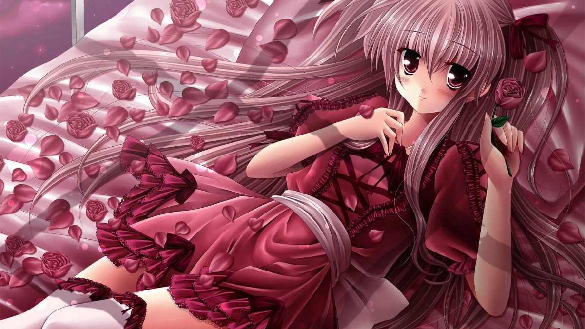 Аниме девушки милые