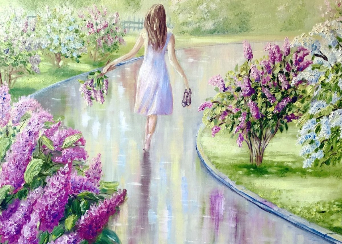 Куст сирени