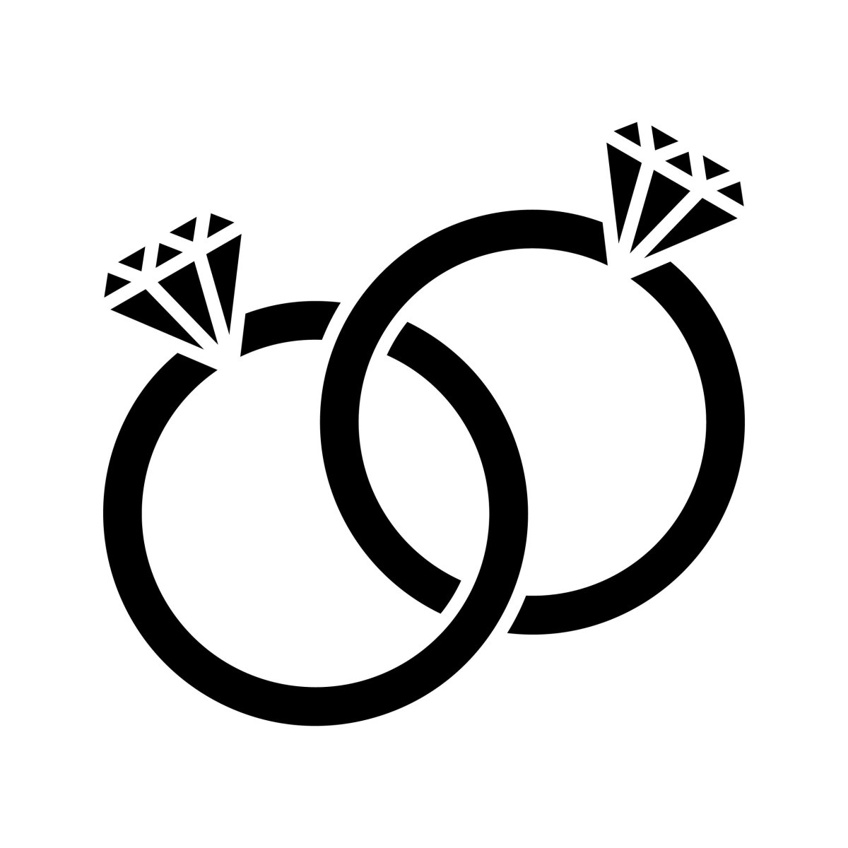 Свадебные кольца для плоттера