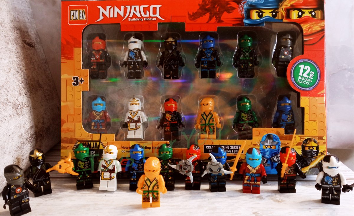 Ниндзя Кай Джей Зейн Коул Ллойд