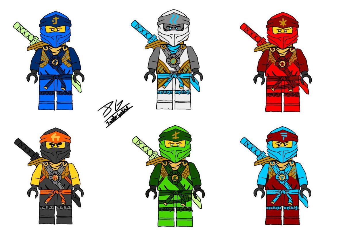 LEGO Ninjago vector