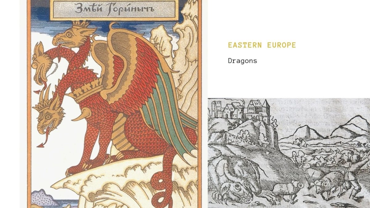 Билибин Горыныч лубок