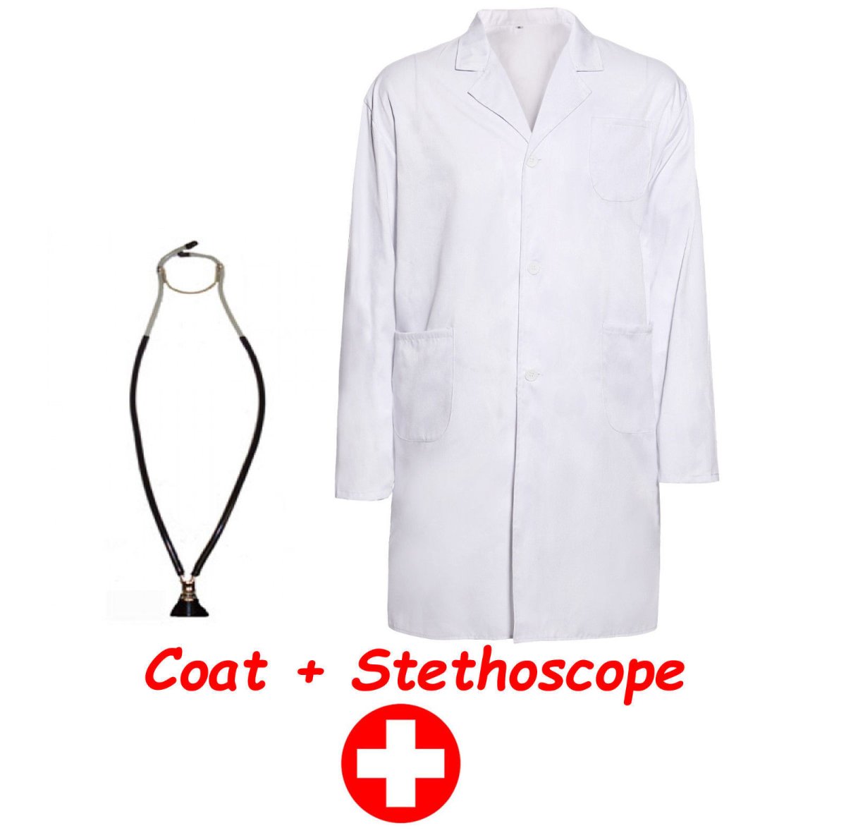 Халат доктора на вешалке