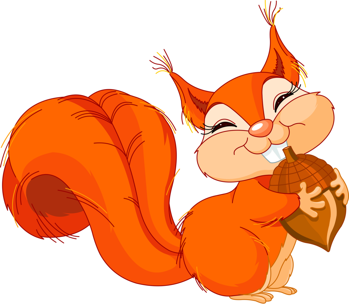 Белочка рисунок