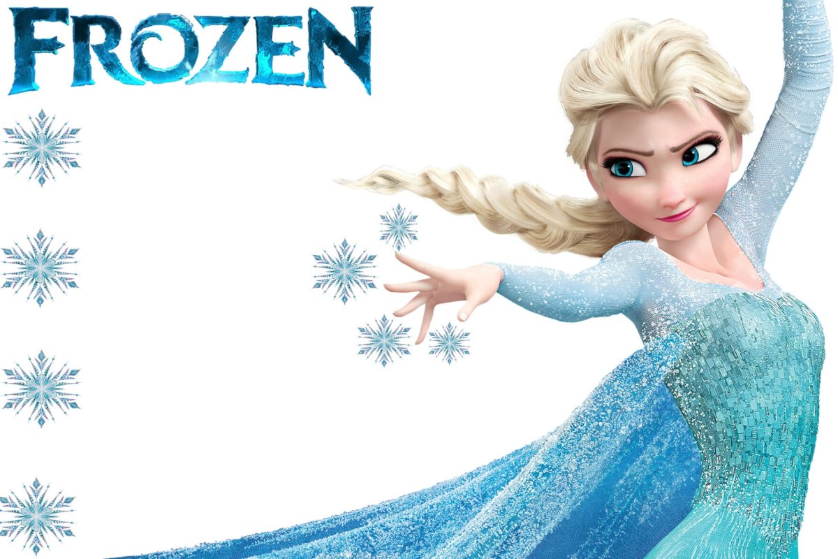 Наклейки Эльза