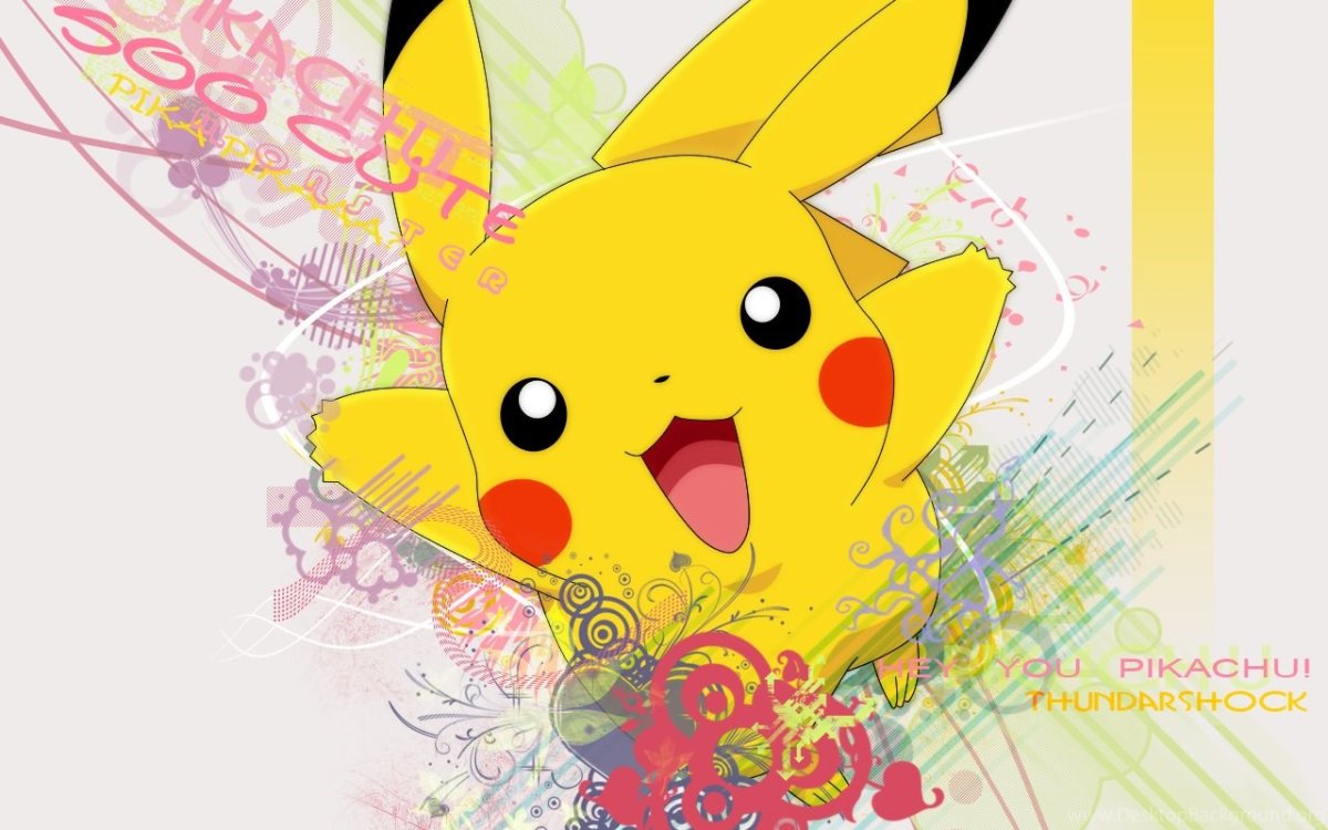 Обои на рабочий стол Пикачу