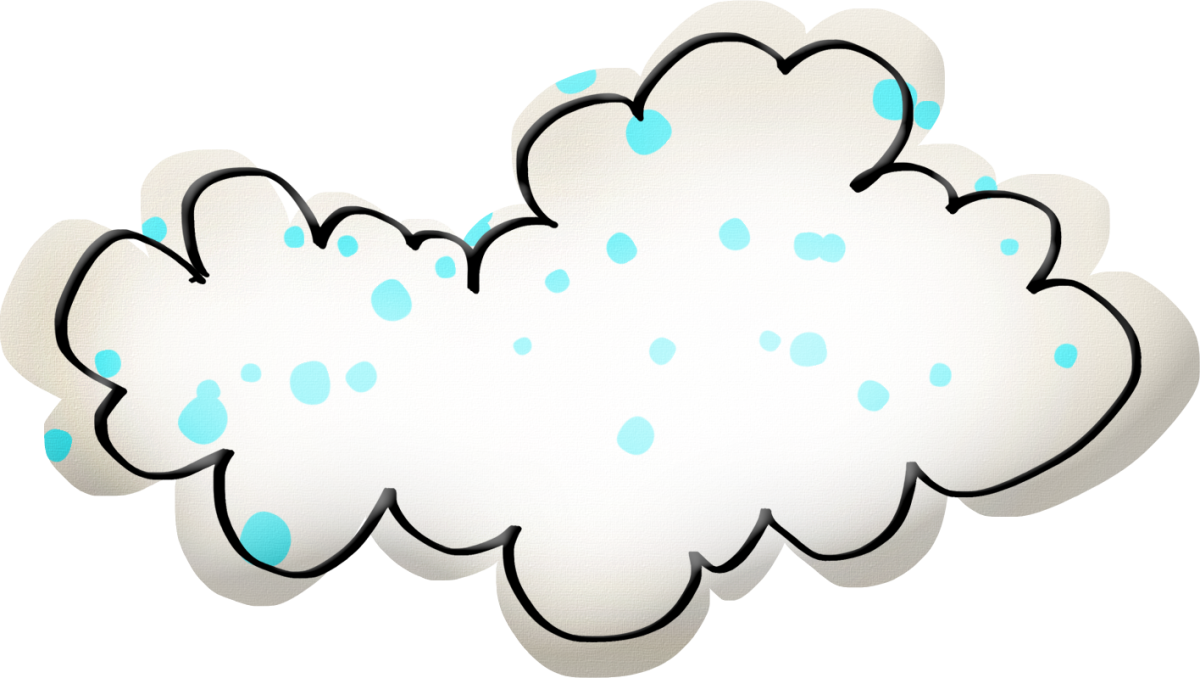 Облачко на прозрачном фоне