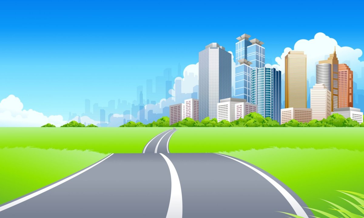 Дорога в городе