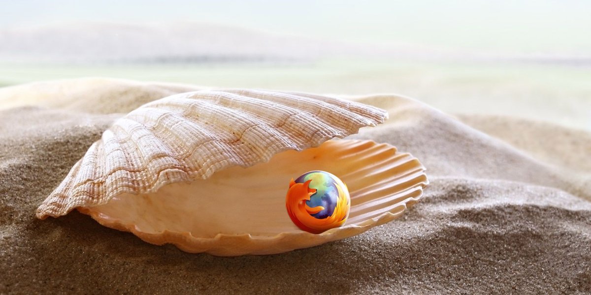 Морская раковина с жемчужиной