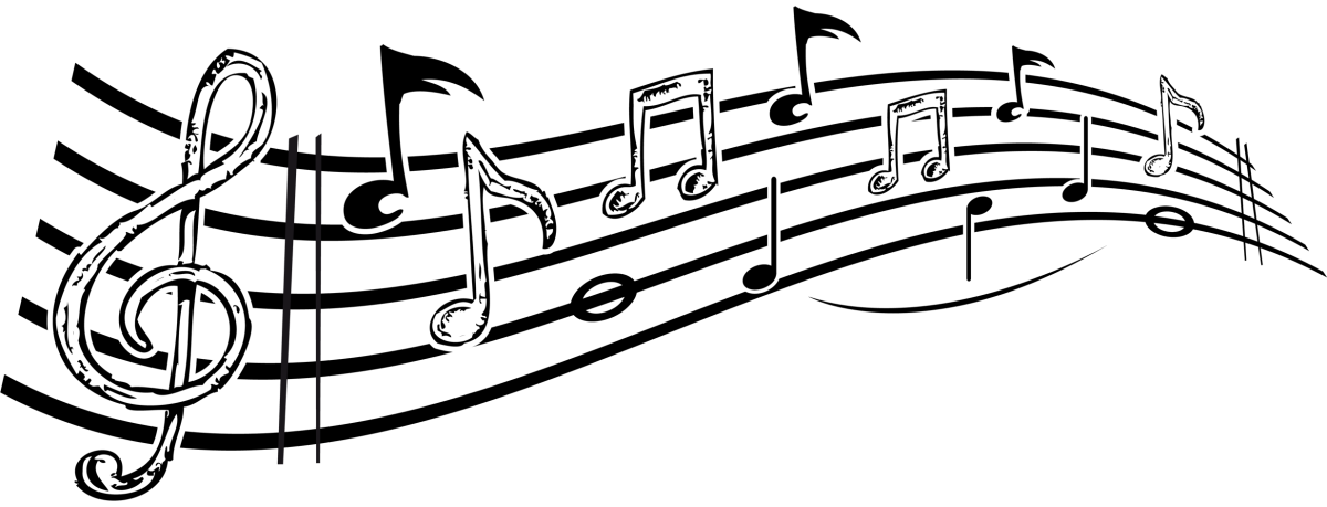 Музыкальные Ноты рисунок