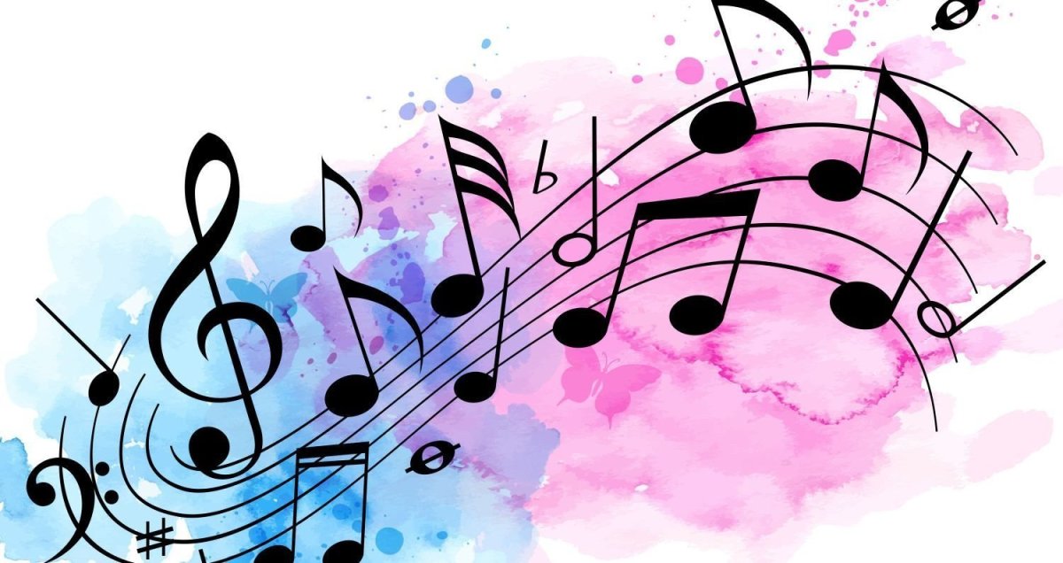 Красивые Ноты рисунок