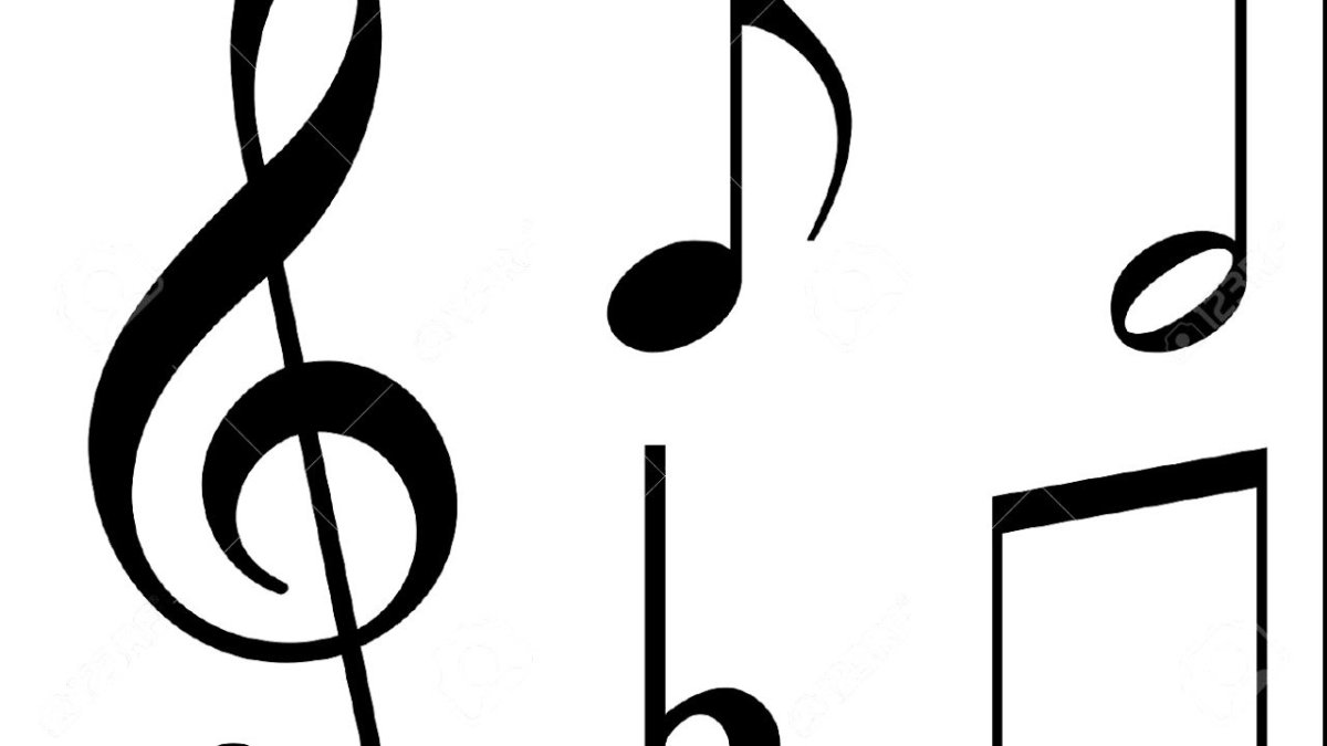 Изображение нотных знаков