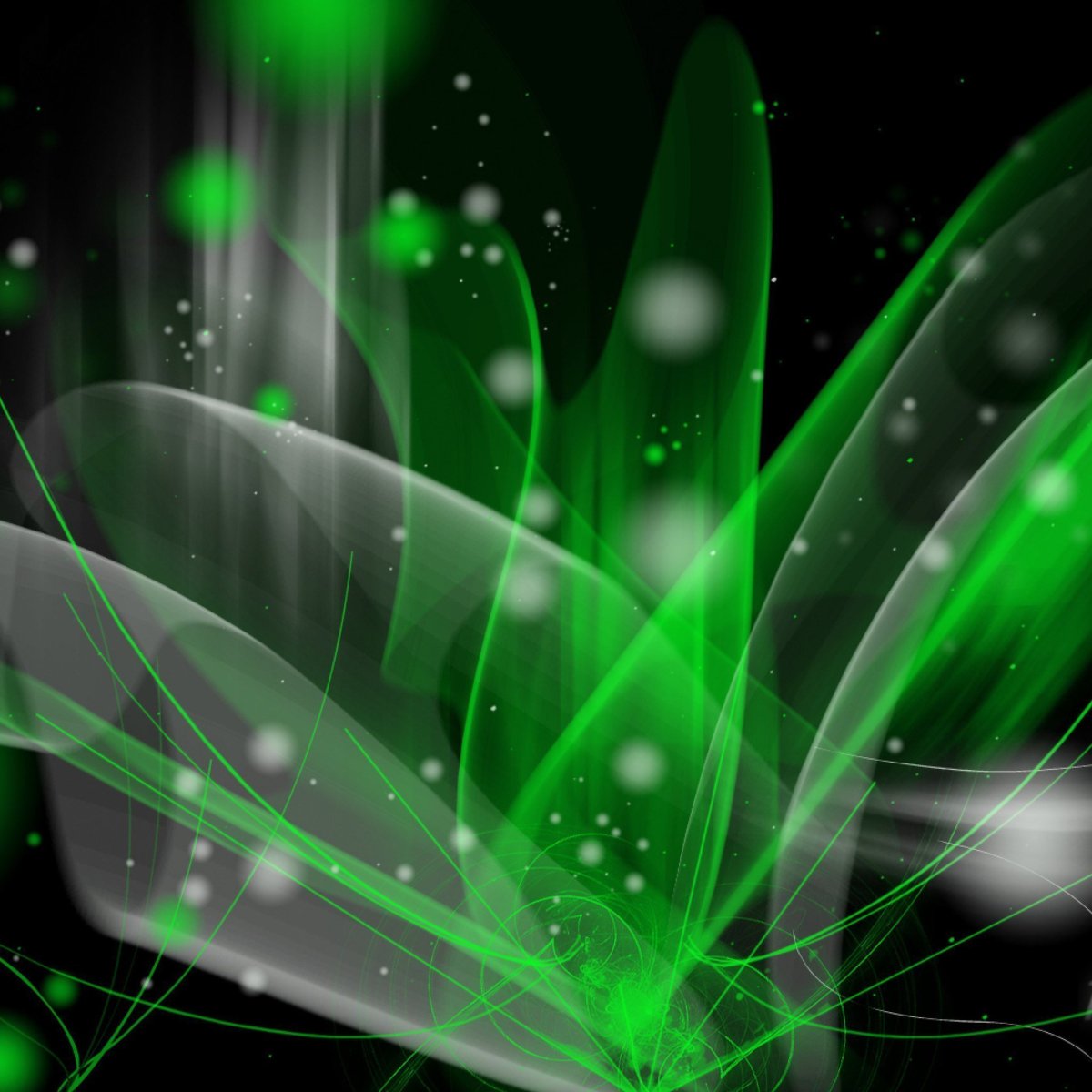 Черно зеленый