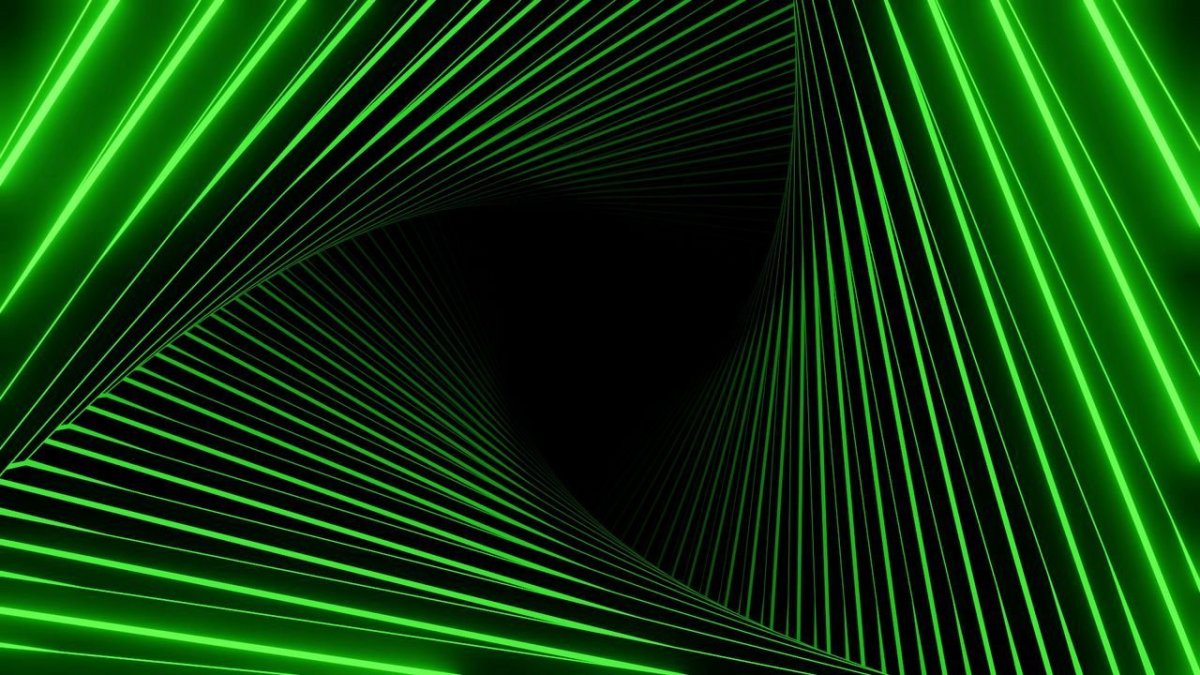 Зеленые тюльпаны