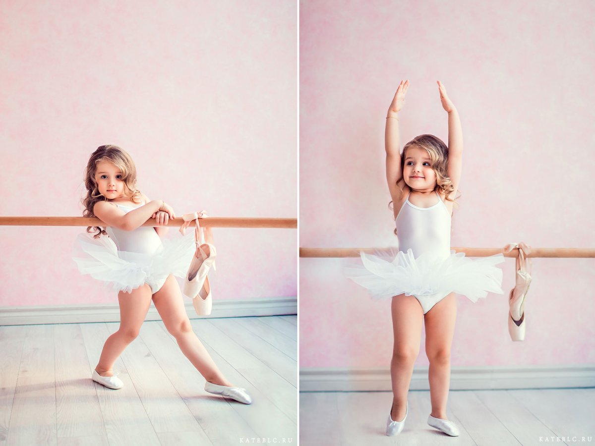 Маленькая балерина Ольга Долгова