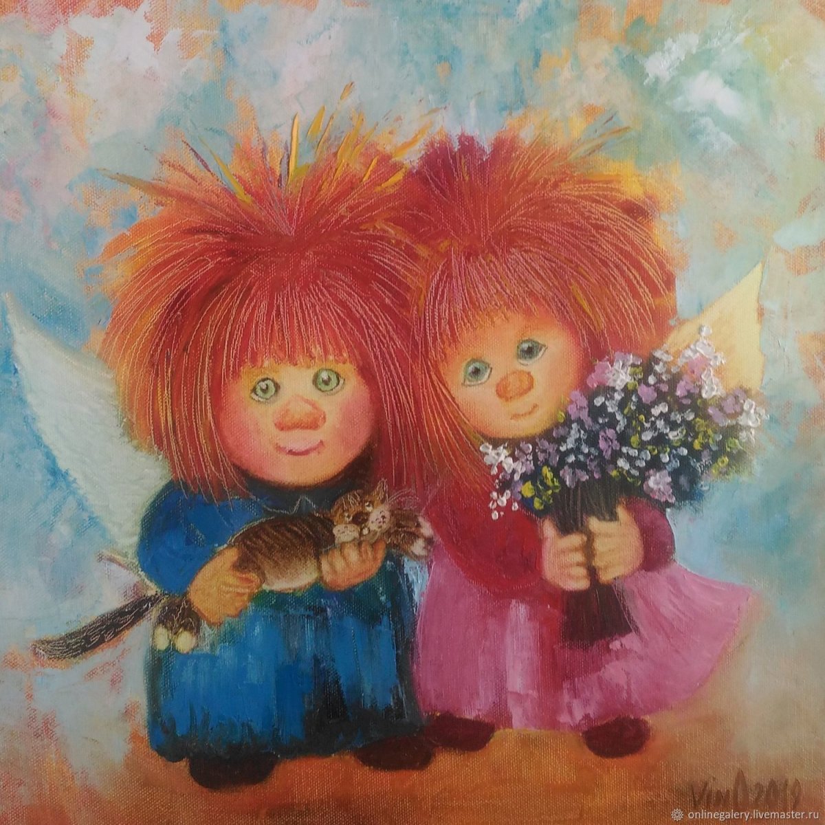 Картины с домовенком