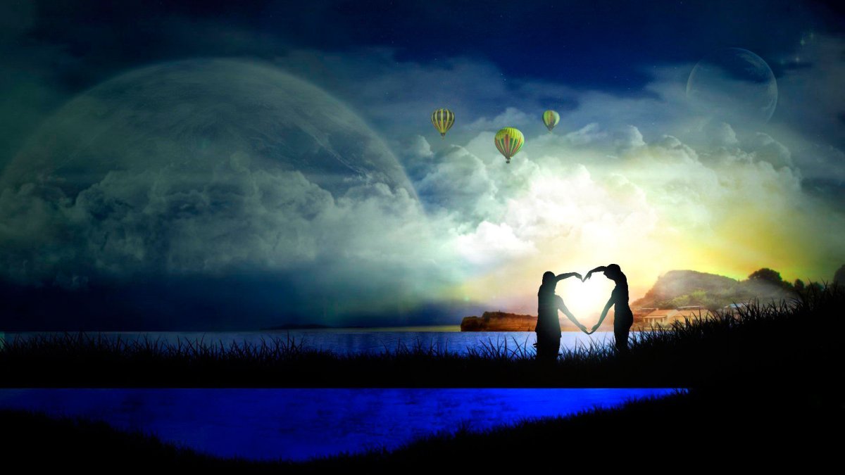 Красивые романтичные места