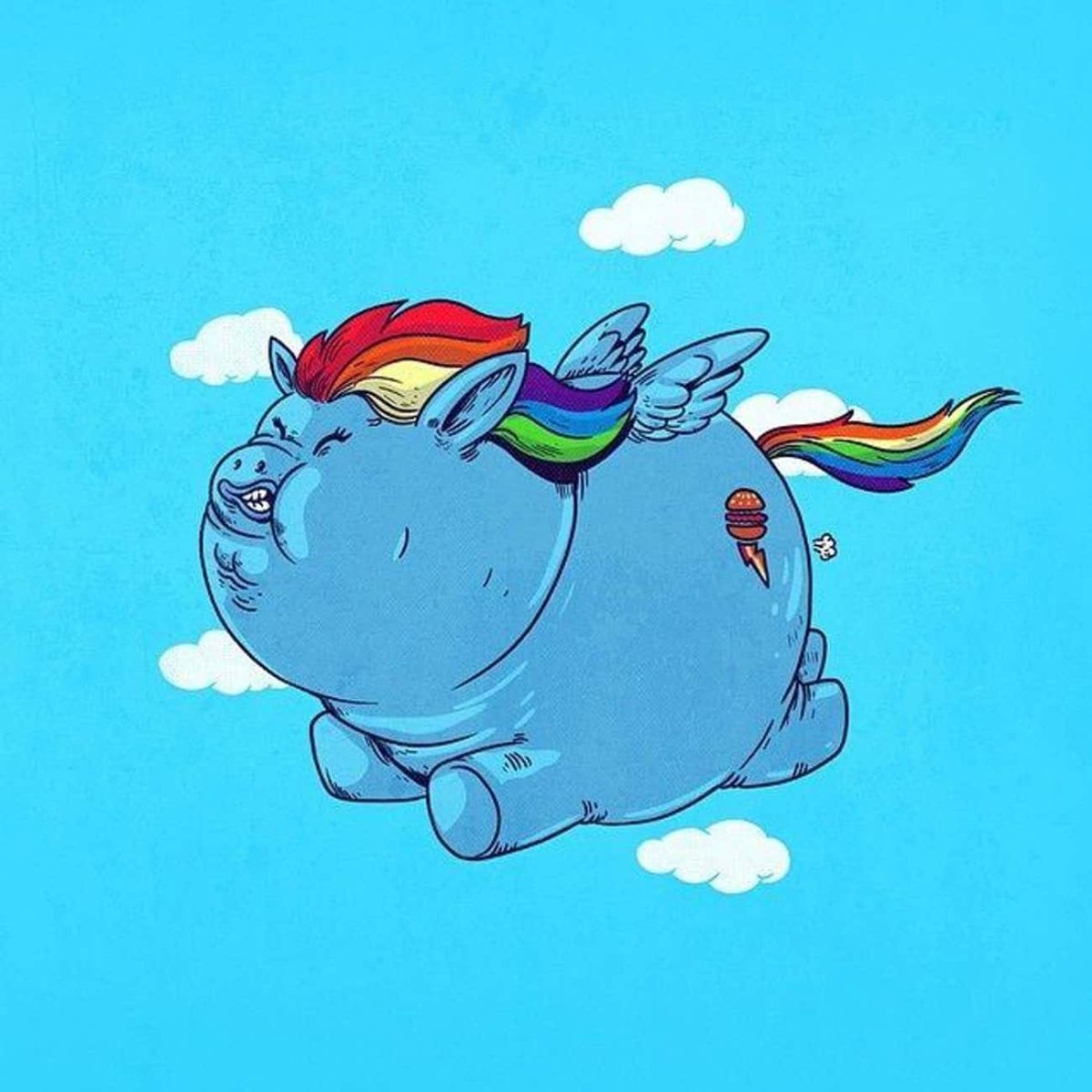 Пухлый Единорог