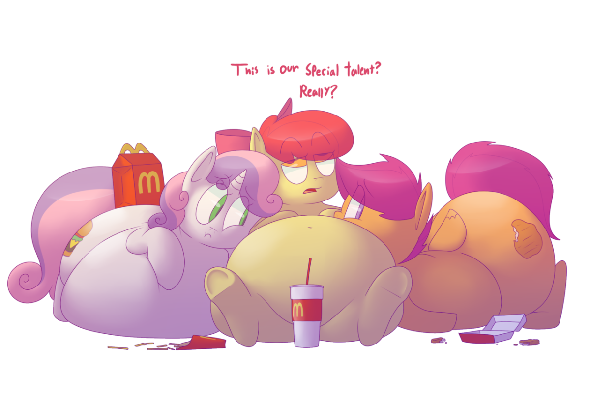 Жирные пони