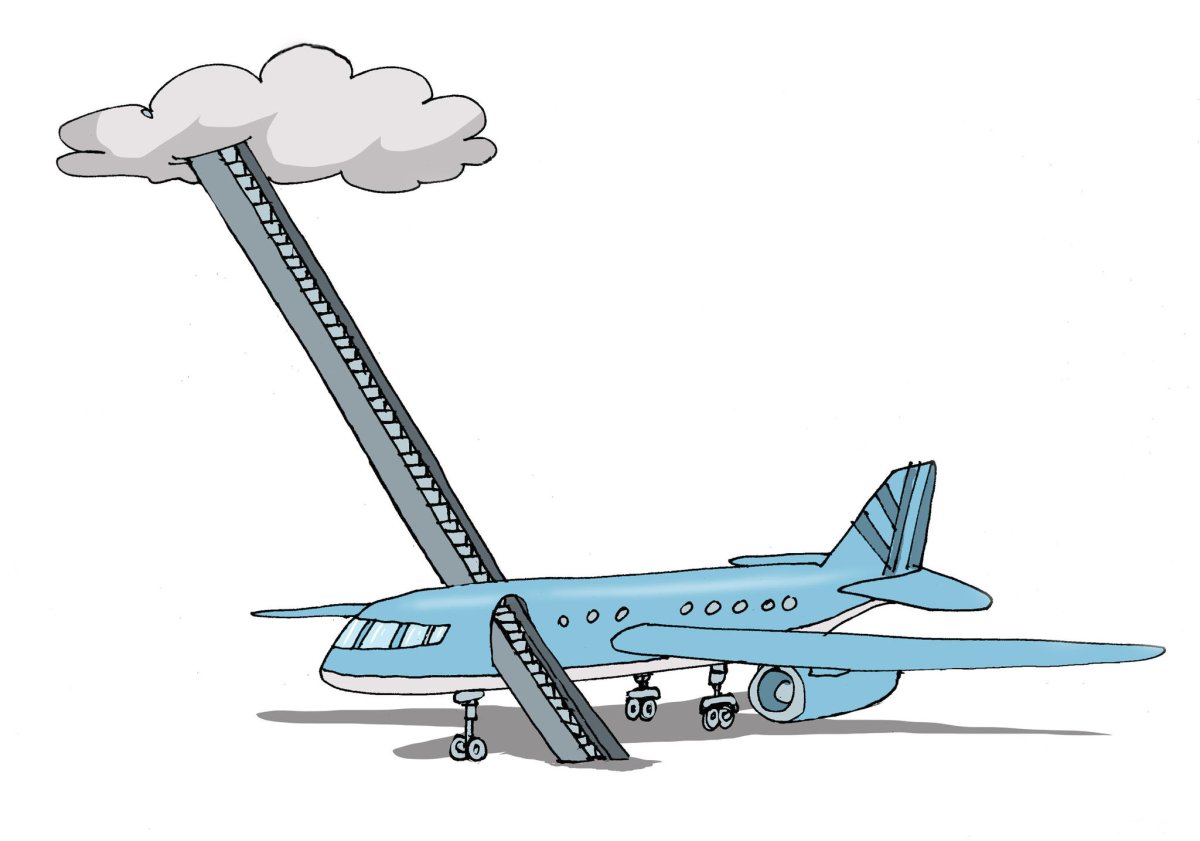 Самолет иллюстрация