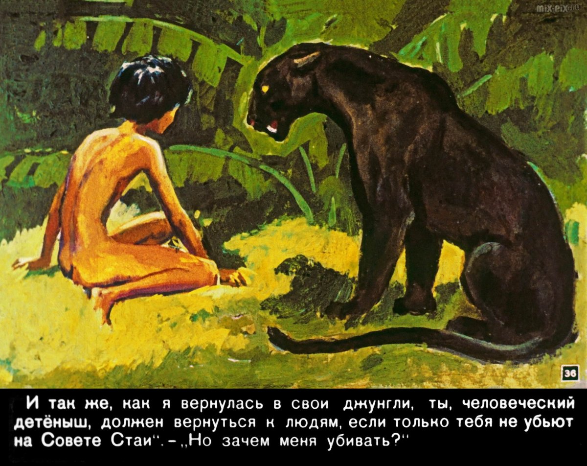 Маугли мультфильм