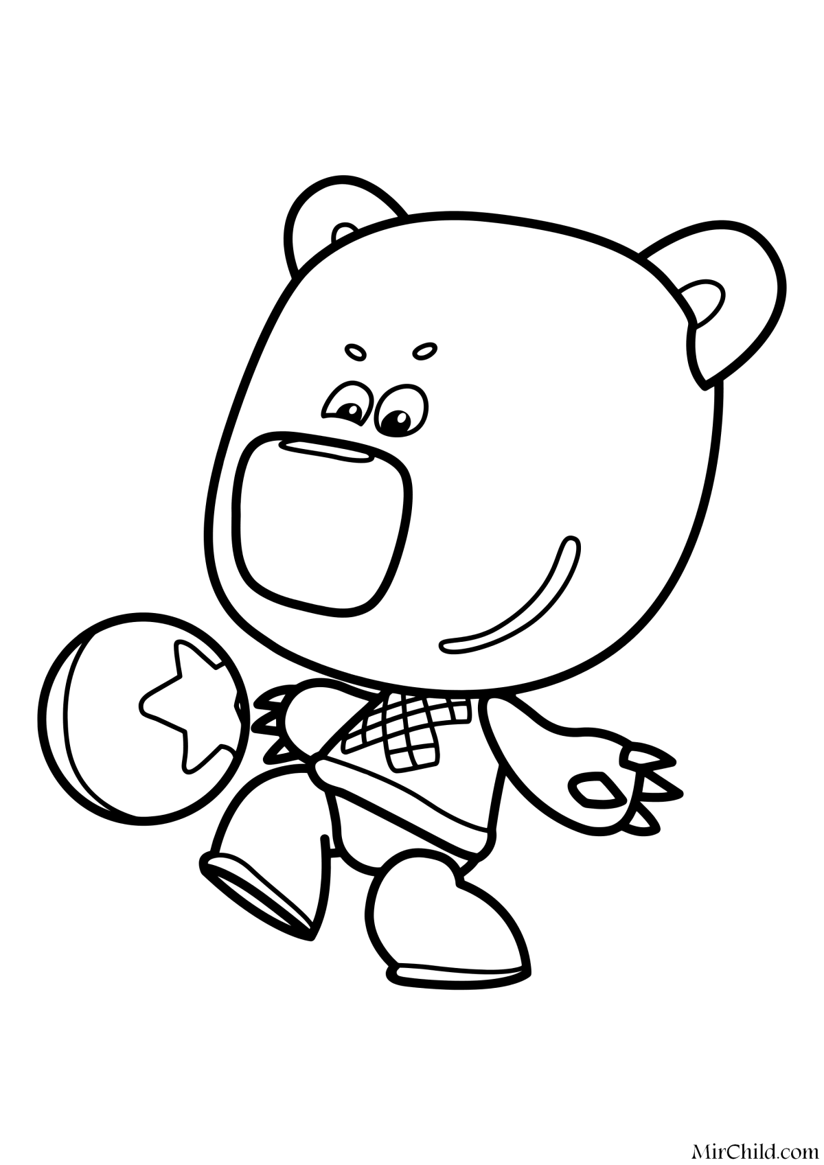 Мимимишки Кеша и тучка