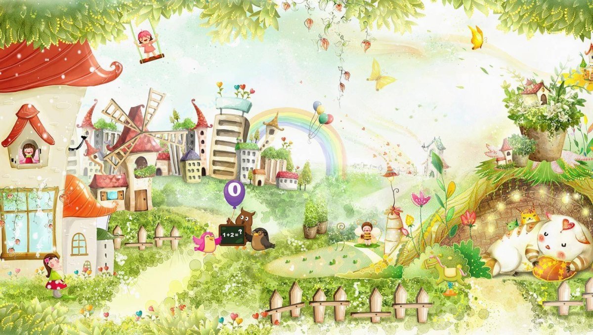 Сказочный фон