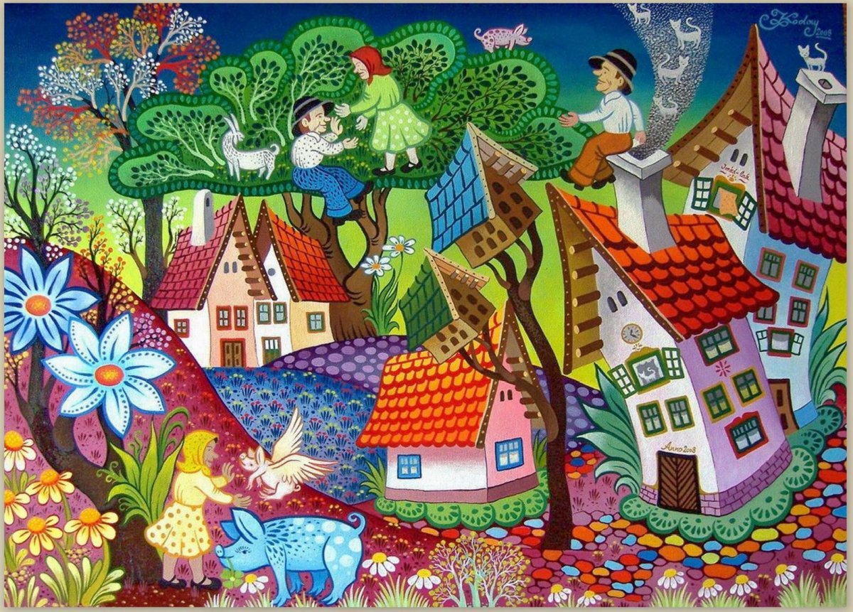 Венгерский художник Ласло Кодай