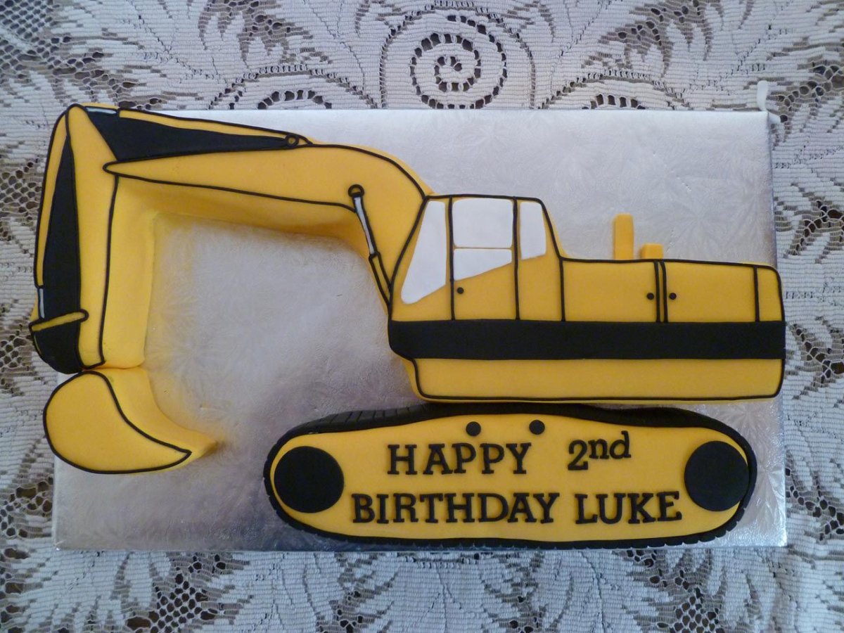 Торт для строителя