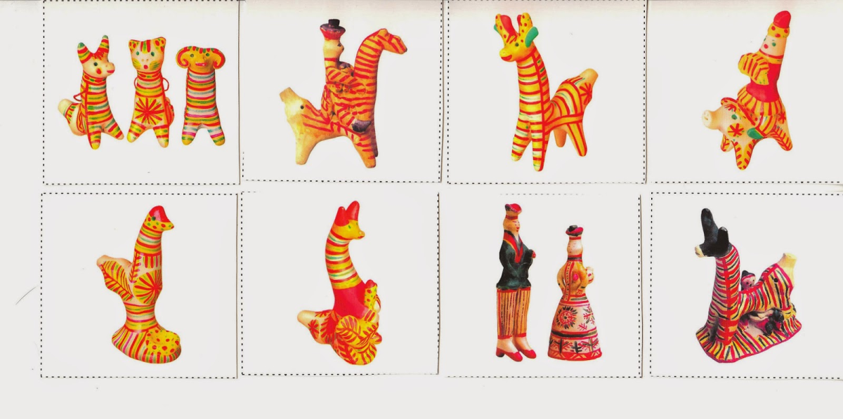 Лото Дымковская роспись