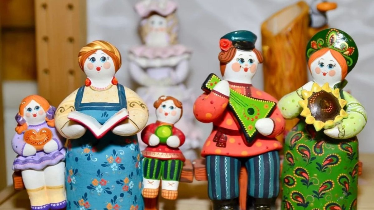 Русско народные игрушки