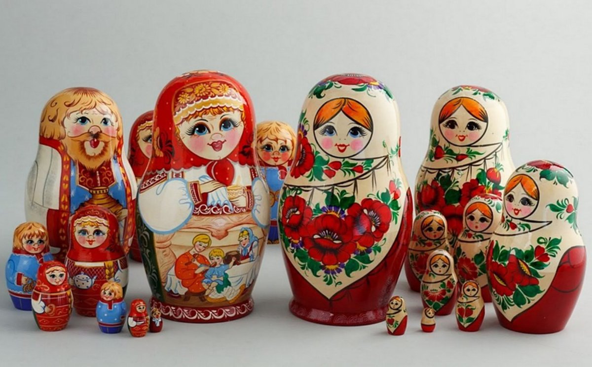 Матрешка русская народная игрушка